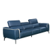 Prezia 3 Seater Sofa, Half Leather - Novena Furniture Singapore