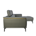 Prezia L-Shaped Sofa, Half Leather - Novena Furniture Singapore