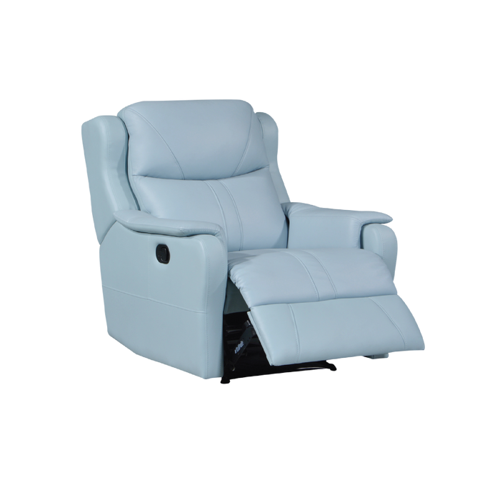 Skylar Recliner Armchair, Half Leather - Novena Furniture Singapore