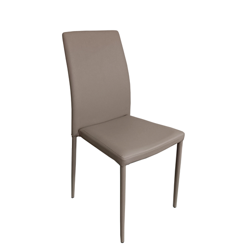 Sante Stackable Dining Chair, Simulated Leather - Novena Furniture Singapore