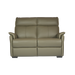 Silas 2 Seater Sofa, Half Leather - Novena Furniture Singapore